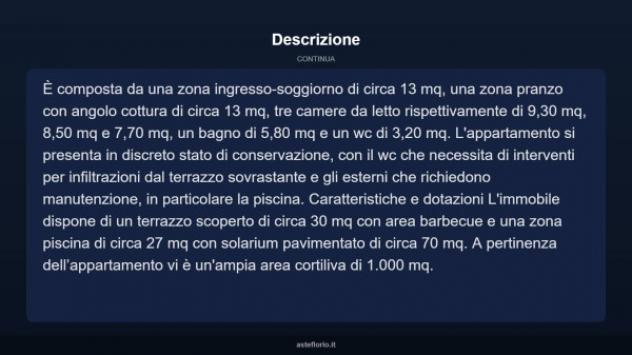 Immobile in asta di 107 m² in vendita a Trinità d'Agultu e Vignola - Foto 17