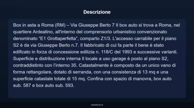 Immobile in asta di 13 m² in vendita a Roma - Foto 10