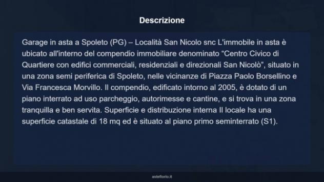 Immobile in asta di 18 m² in vendita a Spoleto - Foto 4