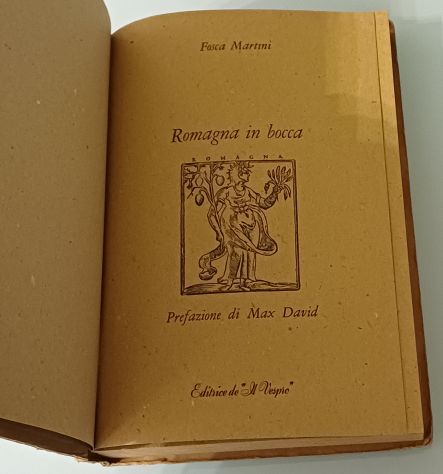 Romagna in bocca, F. Martini, Editrice Il Vespro 1977. - Foto 3