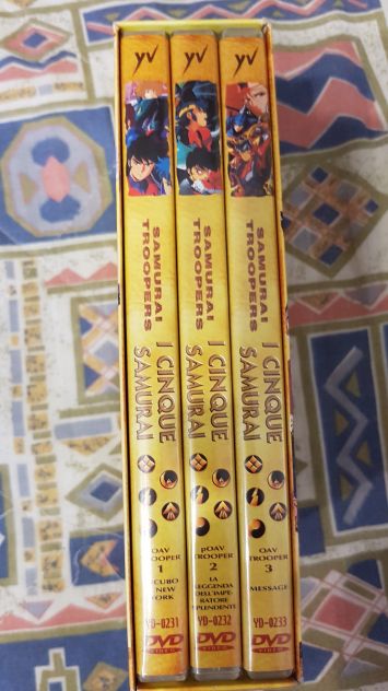 I Cinque Samurai (Cofanetto OAV 3) Yamato Video