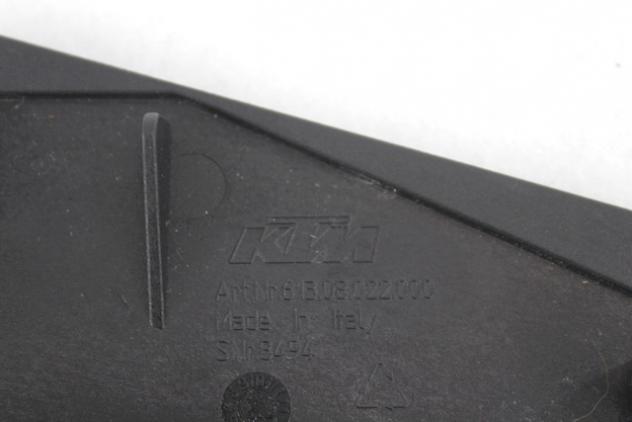 KTM 1290 SUPER DUKE R 61308022000 PORTATARGA PARTE SUPERIORE 2019 LICENSE PLATE HOLDER - Foto 5