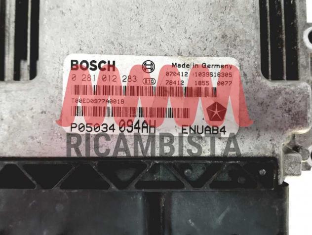 0281012283 Chrysler PT Cruiser centralina motore Bosch - Foto 2