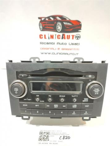 AUTORADIO HONDA CR-V 4° Serie 39100-SWA-G102 N22A2 (0712)