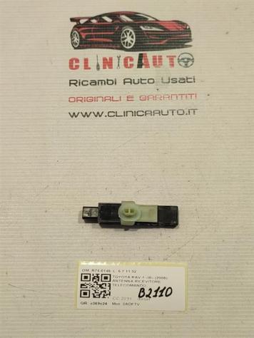 MODULO RICEVITORE TELECOMANDO TOYOTA Rav4 4° Serie R74-0146 2ADFTV diesel 2231 (0509) - Foto 2