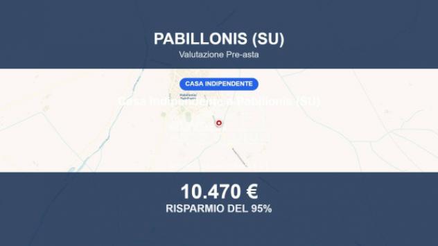 Immobile in asta di 601 m² con più di 5 locali in vendita a Pabillonis