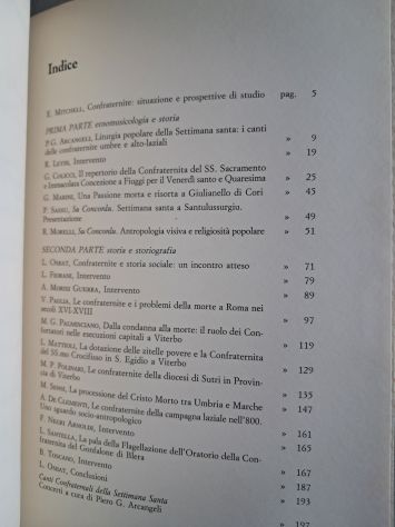 Le Confraternite in Italia Centrale fra Antropologia Musicale e Storia Convegno - Foto 5