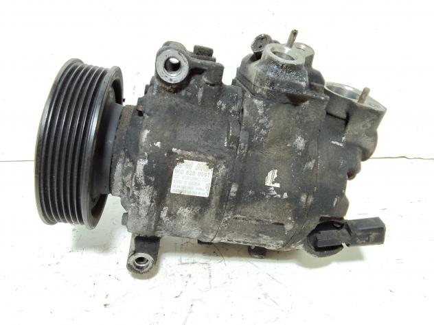 COMPRESSORE A/C VOLKSWAGEN Golf 6 Berlina 6SEU14C CAX Benzina 1400 (0812)