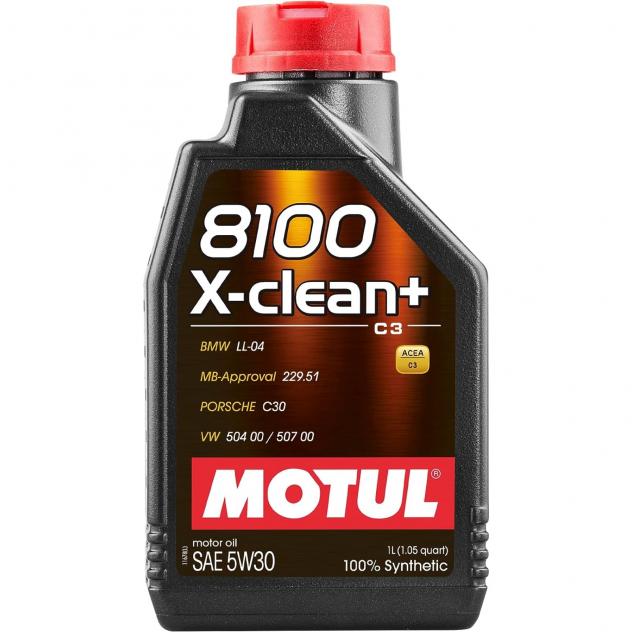 Motul 8100 X-CLEAN+ 5W-30 106376 - Lubrificante Sintetico