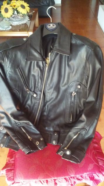 bomberino pelle "Top gun" - Foto 2