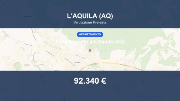 Immobile in asta di 100 m², box auto in vendita a L'Aquila