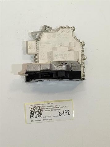 SERRATURA POSTERIORE SINISTRA AUDI Q5 Serie 8K0839015C CJCA (1217) - Foto 3