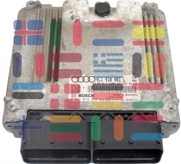 0281016835 4L1910401L Audi Q7 3.0 centralina motore Bosch