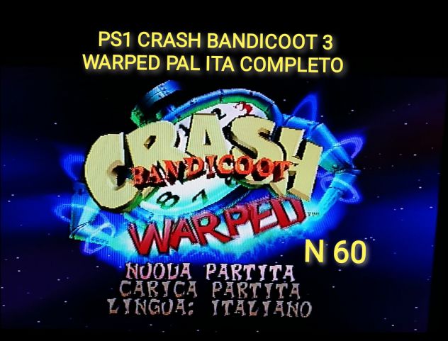 PS1 CRASH BANDICOOT 3 BLAK LABEL - Foto 2