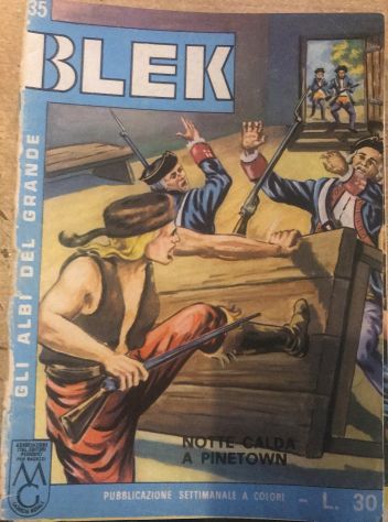 13 volumi settimanali Gli Albi del grande Blek