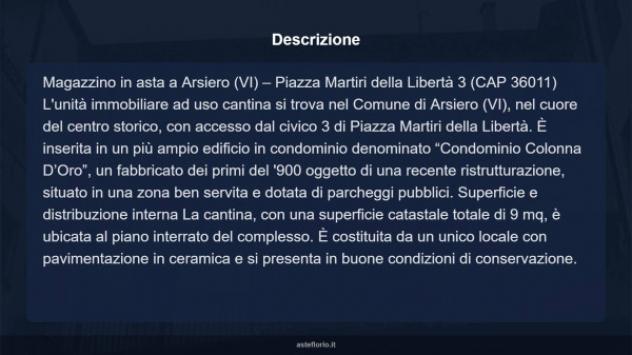 Immobile in asta di 9 m² in vendita a Arsiero - Foto 8