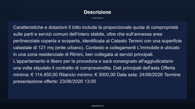 Immobile in asta di 60 m² in vendita a Rimini - Foto 8