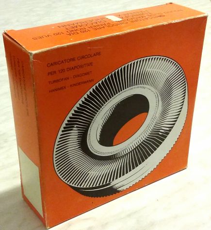 Caricatore circolare per 120 diapositive Turbofan - Diacomet Hanimex - Kinderman - Foto 2