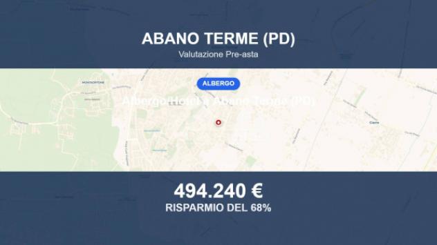 Immobile in asta di 4111 m² in vendita a Abano Terme