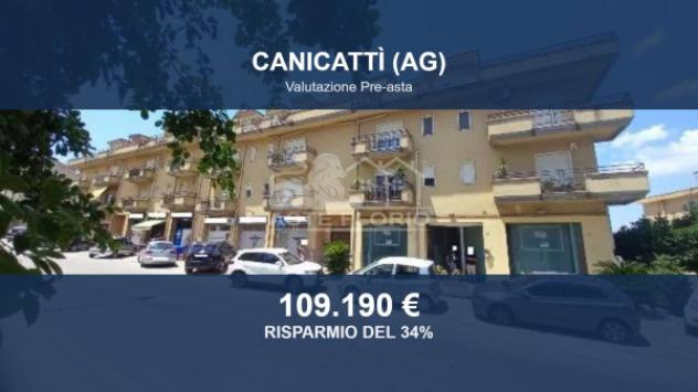 Immobile in asta di 117 m² in vendita a Canicattì