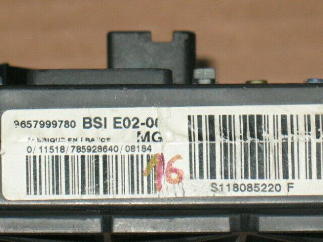 9657999780 Body citroen peugeot 9657999780 s118085220 f bsi e02-00 MG - Foto 4