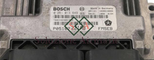 Jeep Grand Cherokee 2.8 centralina motore Bosch 0281013649 - Foto 2