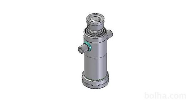 -CILINDRO TELESCOPICO STANDARD/SFERA 3 SFILATE 11 TONNELLATE