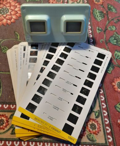 stereoscope visore 3d con 10 schede lourdes - Foto 3