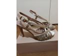 Sandali Albano beige in raso