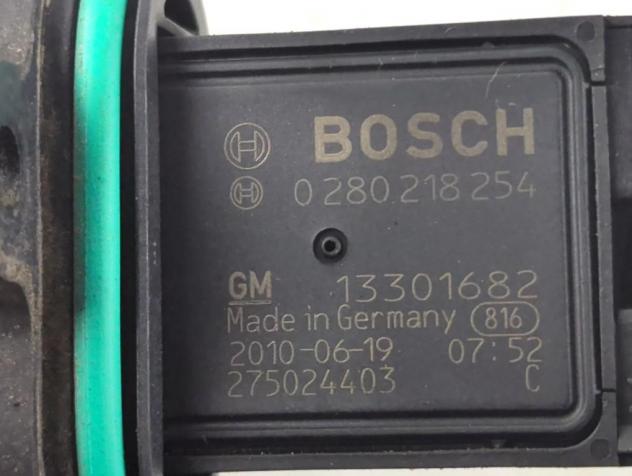 13301682 FLUSSOMETRO DEBIMETRO OPEL CORSA D 1.0 B 48KW 5M 3P (2010) RICAMBIO USATO 0280218254 - Foto 6