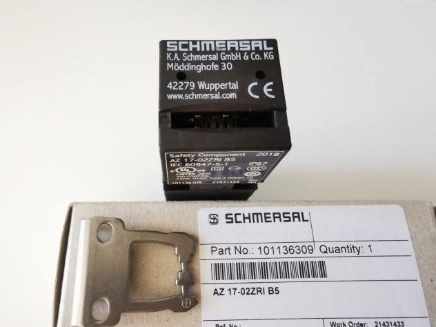 Interruttore nuovo Schmersal di sicurezza AZ 17-02ZRK a chiave IP67 - Foto 4