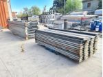 14 metri di scaffalatura porta pallet usata
