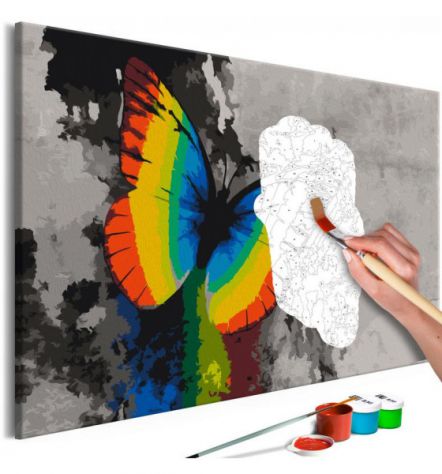 Quadro Fai Da Te 60x40 Cm. Animali N. 30 Arredalacasa Spedizione Gratis
