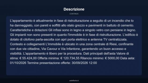 Immobile in asta di 164 m² in vendita a Riesi - Foto 5