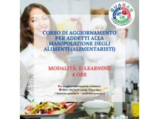 Corso HACCP Alimentarista ONLINE