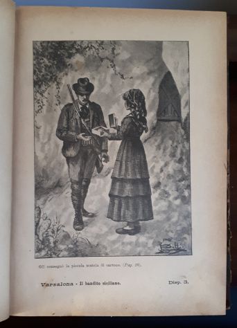Varsalona IL BANDITO SCILIANO, ENRICO MISERENDINO MORELLI, G. Nerbini 1905. - Foto 2