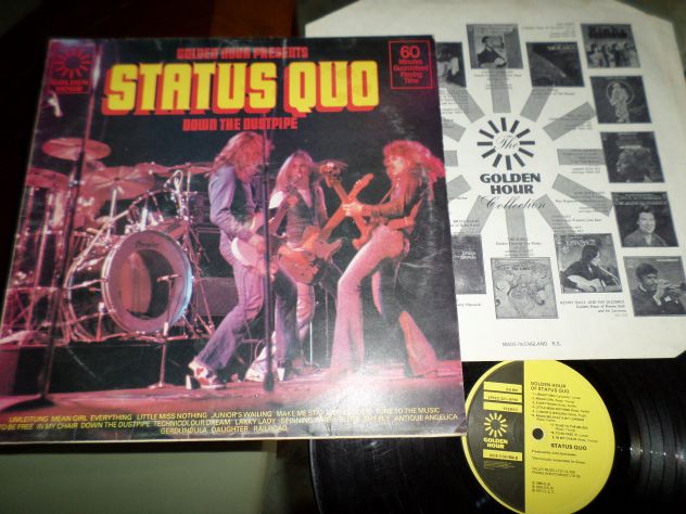STATUS QUO - Down The Dustpipe - LP / 33 giri 1975