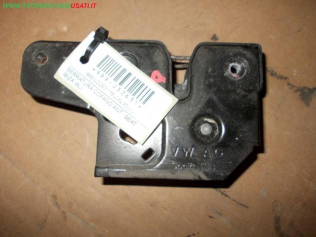 SERRATURA COFANO ANT. SEAT IBIZA (6L) Carrozzeria Lamierati esterni Cofano Serratura cofano SEAT - IBIZA - 01-01-2002 - 01-05-2008