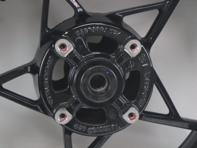 KAWASAKI Z 900 41073070646Y CERCHIO RUOTA POSTERIORE 17X5.50 ZR900S 25 - 26 REAR WHEEL - Foto 2