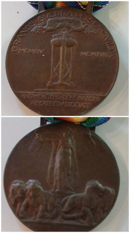 Medaglia della Vittoria Interalleata 1920.