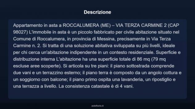 Immobile in asta di 86 m² in vendita a Roccalumera - Foto 5