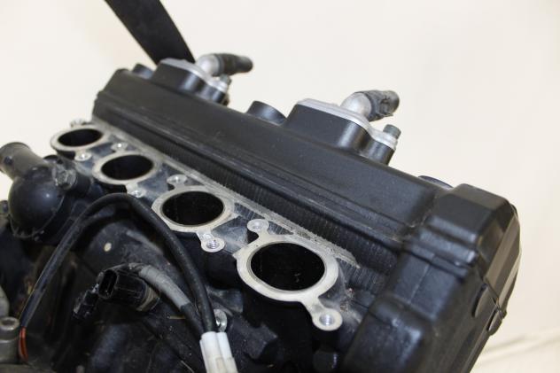 MOTORE YAMAHA FZ6 2004 - 2007 J507E ENGINE CARTER LATERALE DANNEGGIATO VEDI FOTO - Foto 8