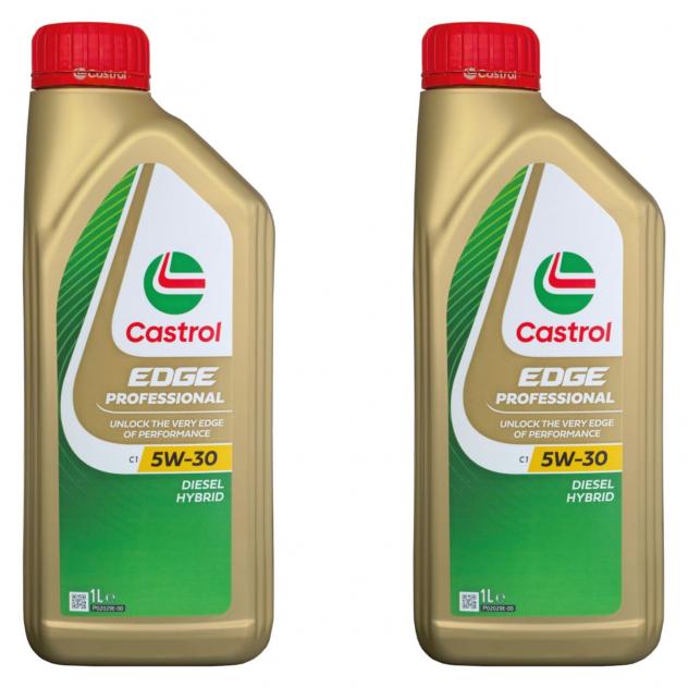 2 litri Castrol EDGE Professional C1 5W-30 Olio motore sintetico top di gamma