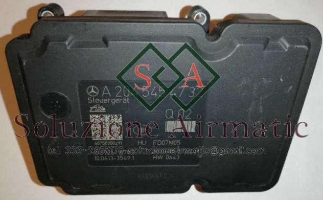 Mercedes Classe C W204 centralina gruppo ABS A2045454732