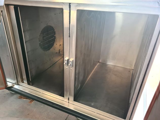 carrello per servizio distribuzione piatti usato - Foto 5