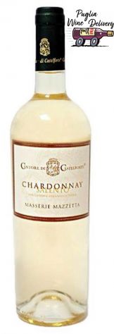 Vino Bianco Chardonnay Puglia IGT Cantore di Castelforte