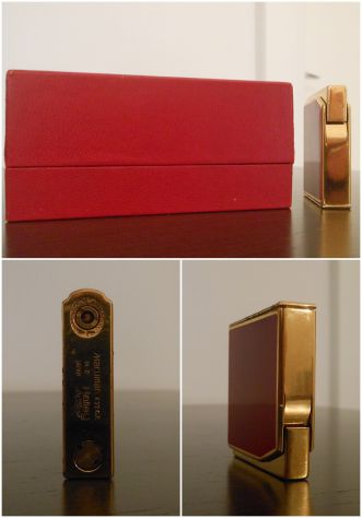 Accendino a gas MARUMAN K 22 G.P. HALLEY DL-12 De Luxe Made in Japan, anni '70. - Foto 4