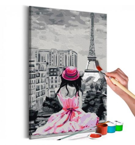 Quadro Fai Da Te 40x60 Cm. Torre Eiffel ARREDALACASA Spedizione Gratis
