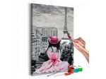 Quadro Fai Da Te 40x60 Cm. Torre Eiffel ARREDALACASA Spedizione Gratis