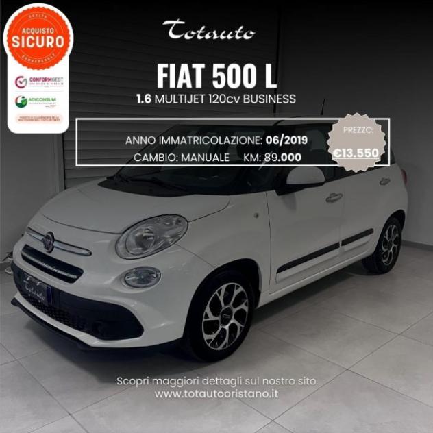 FIAT 500L 1.6 Multijet 120 CV Business rif. 23745894